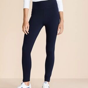 Lou & Grey High-Rise Essential Leggings Navy | Size L | Good Condition